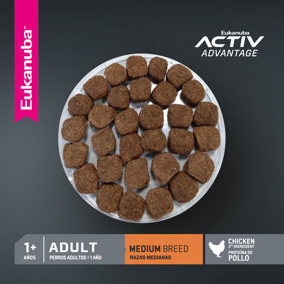 EUKANUBA ADULTO MEDIUM 3 KG