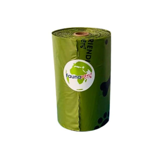 FAUNA PETS EARTH FRIENDL POOP BAGS VENTA X UNID