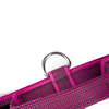 JULIUS-K9 COLOR & GRAY SERIES -K9 COLLAR WITH CLOSABLE HANDLE PINK-GREY WIDTH: 1,6" / 40 MM