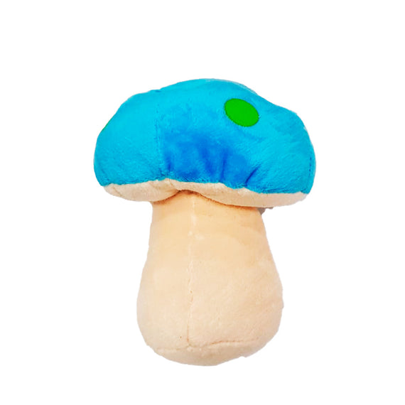 FAUNA PETS DOG TOY COTTON BLUE MUSHROOM