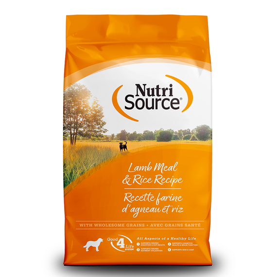 NUTRISOURCE LAMB MEAL & RICE 4 LBS