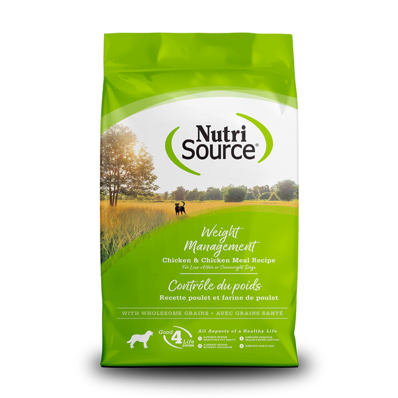 NUTRISOURCE WEIGHT MANAGEMENT CHICKEN 12 LBS