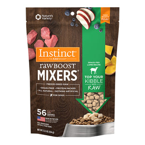 INSTINCT RAW BOOST MIXERS LAMB RECIPE 5.5oz