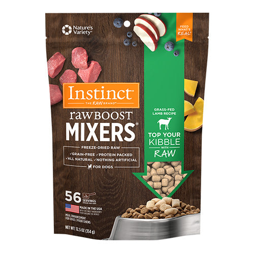 INSTINCT RAW BOOST MIXERS LAMB RECIPE 5.5oz
