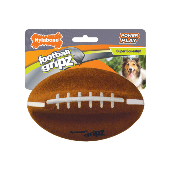 NYLABONE FOOTBALL GRIPZ SQUEAKY