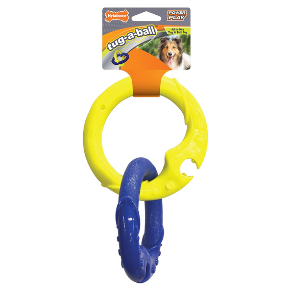 NYLABONE TUG AND BALL ALL IN ONE
