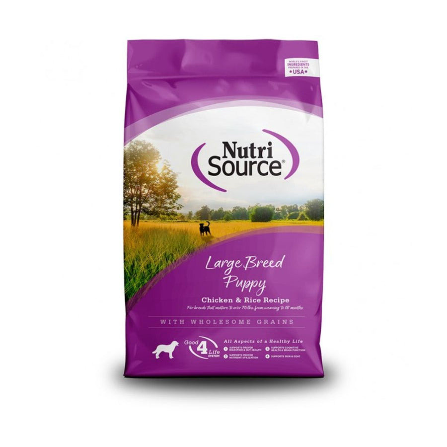 NutriSource Large Breed Puppy Chicken & Rice Recipe 26 lb.