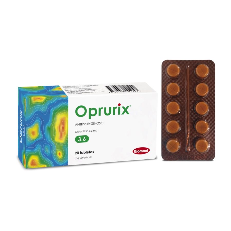 OPRURIX 3.6 MG CAJA 20 UNID VENTA POR TAB