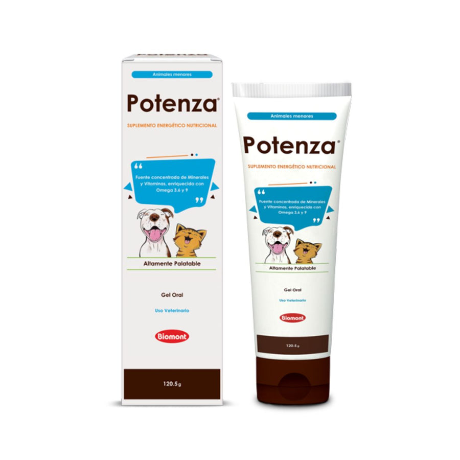 POTENZA GEL ORAL CANINO 120GR
