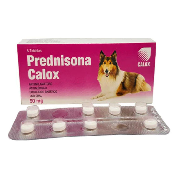 PREDNISONA CALOX 50 MG  10 TABLETAS VENTA POR UNID