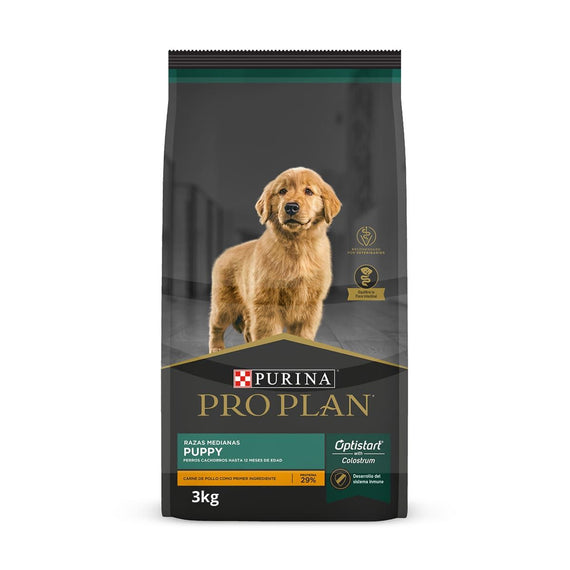 PRO PLAN CACHORRO RAZA MEDIANA 3Kg