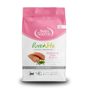 PURE VITA PURE VITA SALMON & PEAS ENTREE CAT FOOD 4 LB