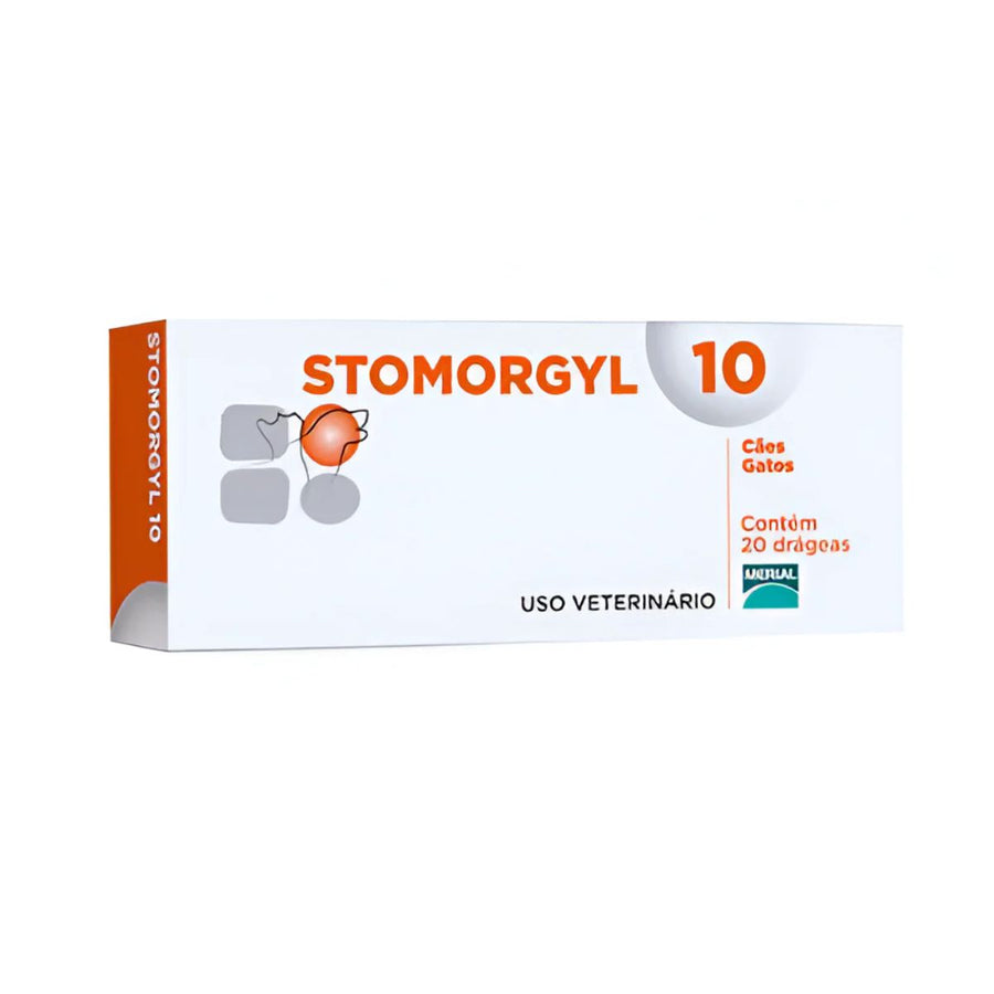 STOMORGYL 10 MG 20 TABLETAS NARANJA VENTA POR UNID