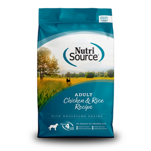 NUTRISOURCE ADULT CHICKEN & RICE 4 LBS.