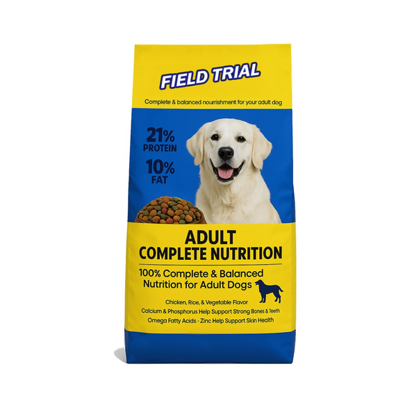 FIELD TRIAL ADULT COMPLETE NUTRITION DOG FOOD 4.4 LB