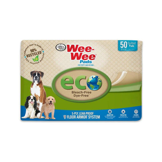 FOUR PAWS ECO WEE WEE PADS DE 50 FP97269