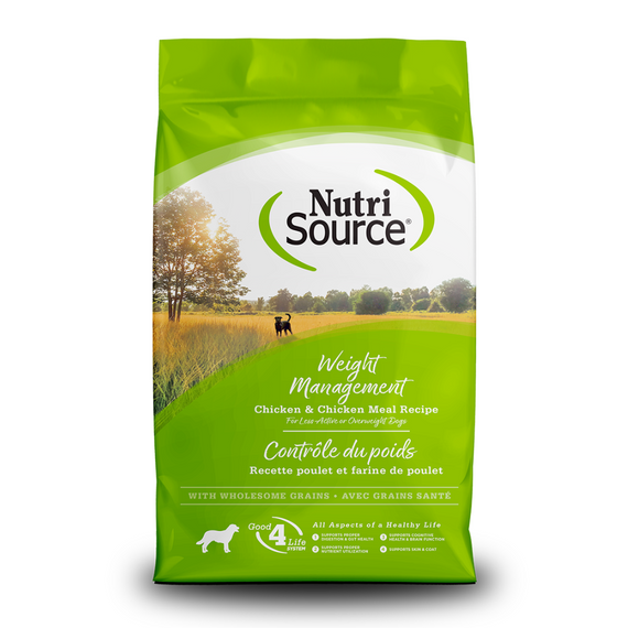 NUTRISOURCE WEIGHT MANAGEMENT CHICKEN 4LBS