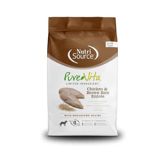 PURE VITA CHICKEN & RICE 4 LB