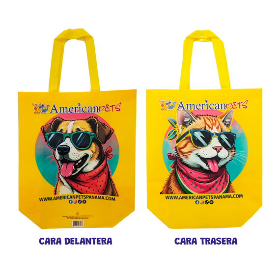 BOLSA REUTILIZABLE AMERICAN PETS NEW MODEL