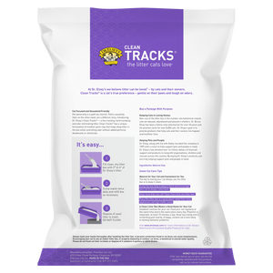 DR. ELSEY'S CLEAN TRACKS CLUMPING CLAY CAT LITTER 18-LB