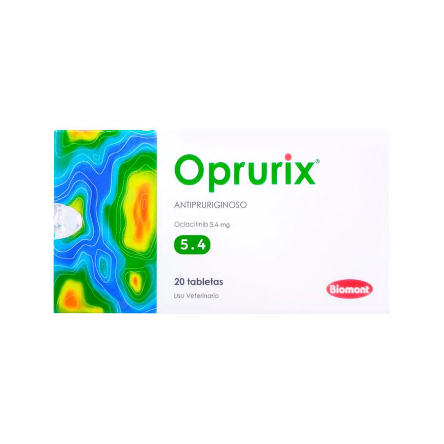 OPRURIX 5.4MG CAJA 20 UNID VENTA POR TAB