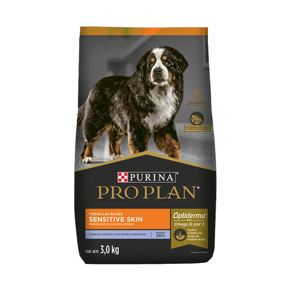 PROPLAN ADULTO SENSITIVE SKIN OPTIDERMA LAMB 7.5 KG