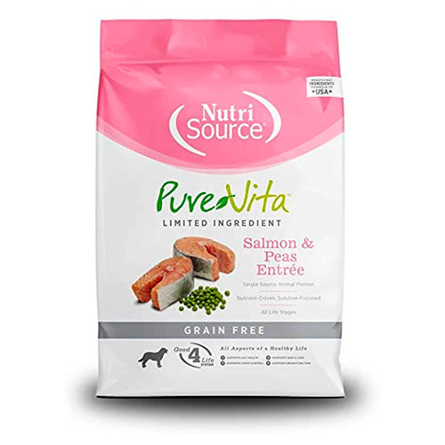 PURE VITA SALMON & PEAS 25 LBS