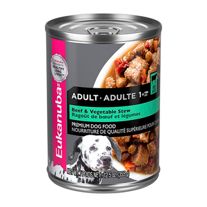 EUKANUBA LATA ADULTO BEEF & VEGETABLES 12.5 OZ 10147003