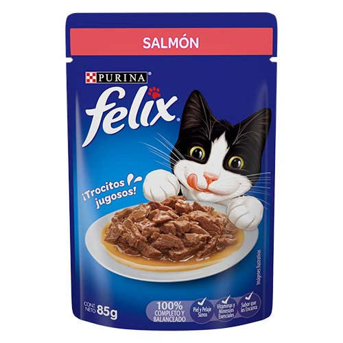 Purina Felix Sobre  Salmon En Salsa