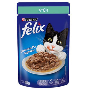 Purina Felix Sobre Atun En Salsa 85 G