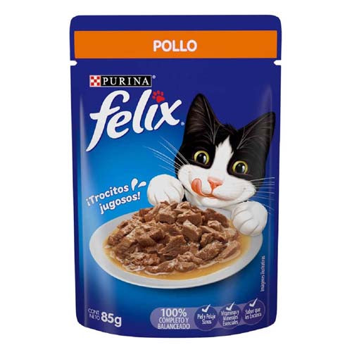 Purina Felix Sobre Pollo En Salsa 85 G