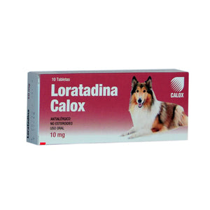 LORATADINA CALOX 10 MG 10 TABLETAS VENTA POR UNID