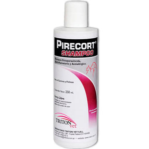 Triton Vet Pirecort Shampoo Ectoparasiticida Frasco 250 Ml