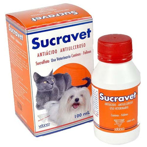 Vetanco Sucravet Antiácido Antiulceroso para perros Y gatos  100 Ml