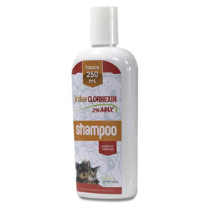 Inter clorhexidin Sh 2.0 % Max Shampoo 250 Ml Rojo