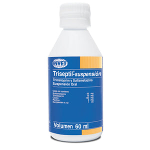 Invet Triseptil Suspensión Oral de  60 Ml