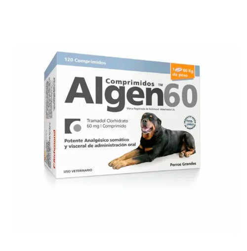 ALGEN 60 MG CAJA DE 120 TABLETAS X UNIDAD
