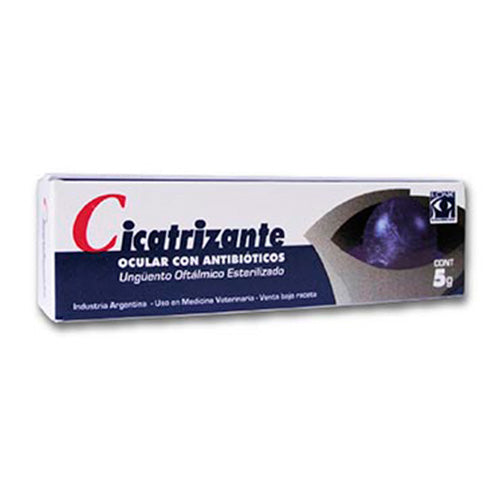 CICATRIZANTE OCULAR CON ANTIBIOTICO