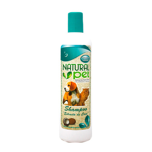 NATURAL PET SHAMPOO DE EXTRACTO DE COCO