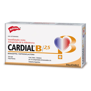 Holliday Cardial B 2.5 mg  20 comprimidos Venta  X caja