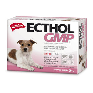 Holliday Ecthol Gmp perros hasta 5 Kg