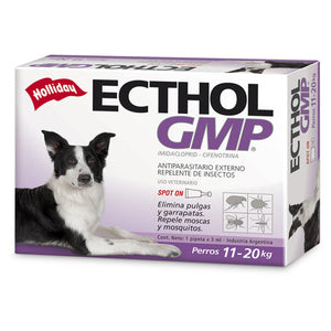 Holliday Ecthol Gmp perros de 11 A 20 Kg