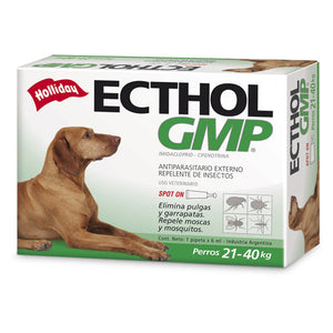 Holliday  Ecthol Gmp perros de 21 A 40 Kg