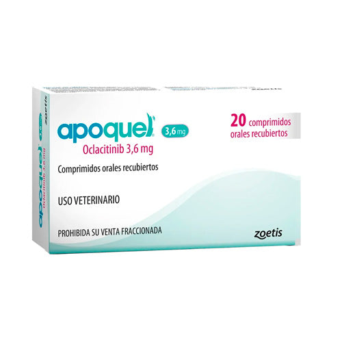 APOQUEL 3.6 MG CAJA DE 20 TABLETAS VENTA POR UNID