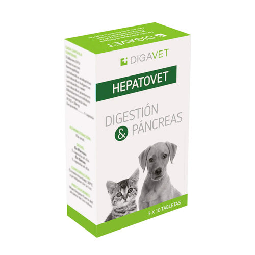 HEPATOVET 30 COMPRIMIDOS
