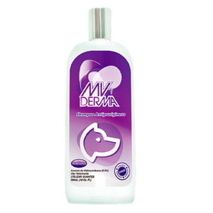 Mv derma Shampoo Antipruriginoso Color Morado Mv20214