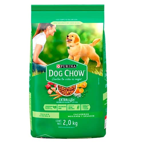Purina Dog Chow Puppy Razas  Medianas Y grandes 2 Kg