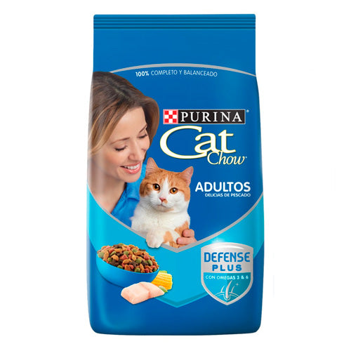 PURINA CAT CHOW ADULTO DEFENSE PLUS PESCADO 1.5KG (3.3LB)