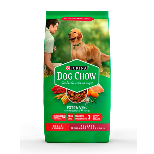 DOG CHOW ADULTOS MEDIANOS Y GRANDES 25 KG 387-1450
