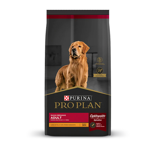 PRO PLAN ADULTO RAZA MEDIANA 13KG MX